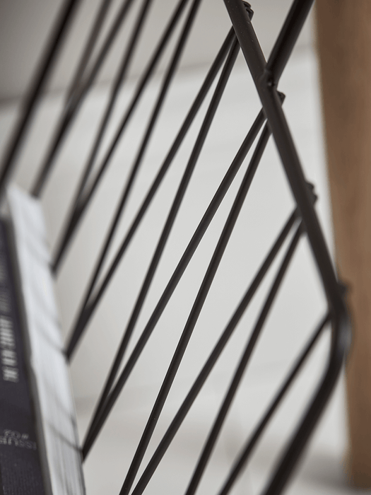 Geometric Magazine Rack