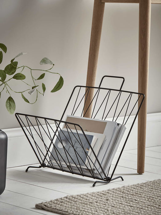Geometric Magazine Rack
