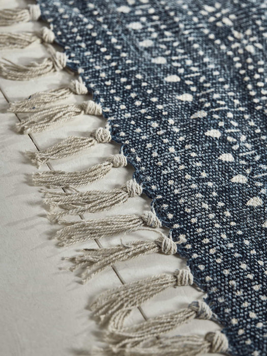 Indigo Printed Rug