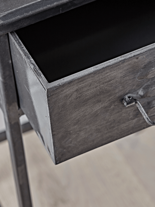 Industrial Metal Bedside Table