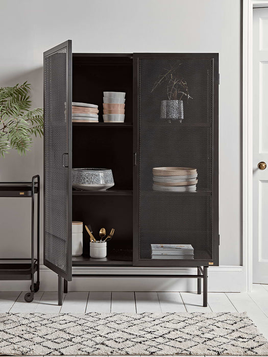 Iron Mesh Cabinet - Wide