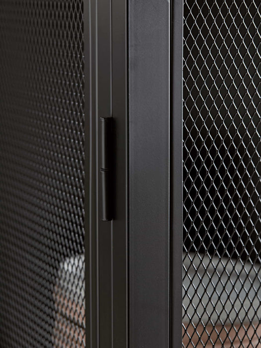 Iron Mesh Cabinet - Wide