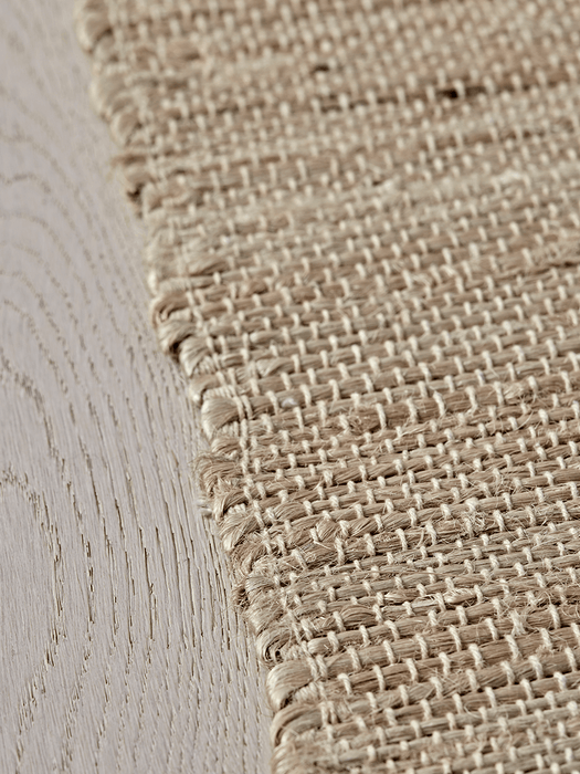 Jute Ikat Bedside Rug