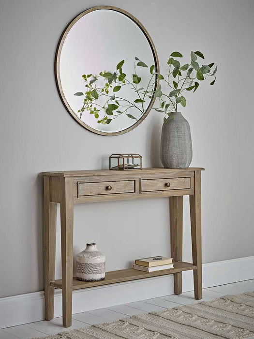 Camille Console Table - Limewashed