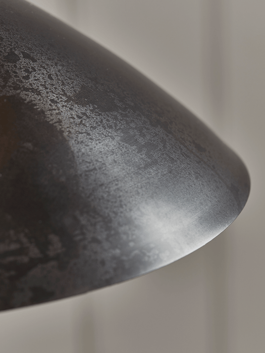 Large Cone Pendant - Oxidised Black