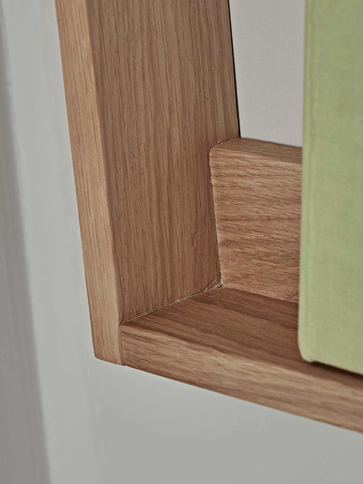 Oak Magazine Rack - Large