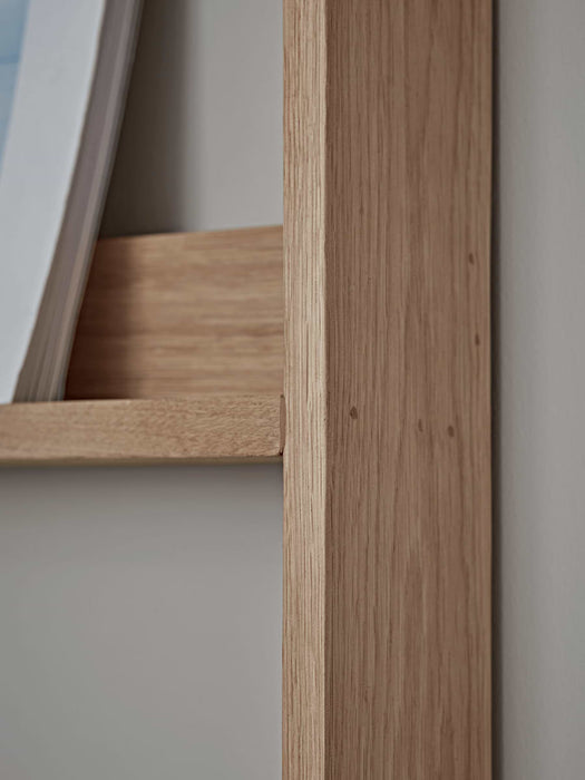 Oak Magazine Rack - Large