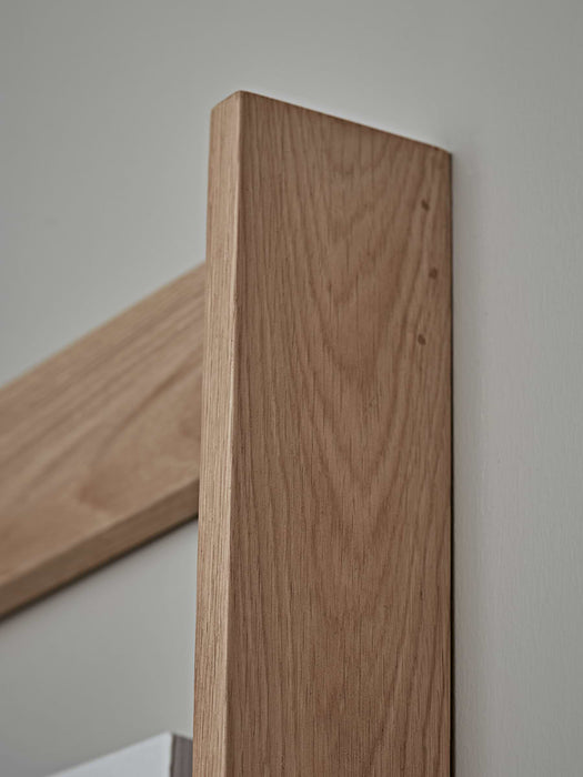 Oak Magazine Rack - Large