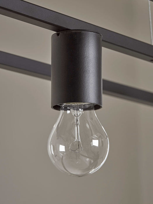 Large Metal Quad Pendant