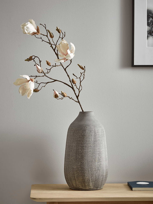 Faux Blush Magnolia Spray
