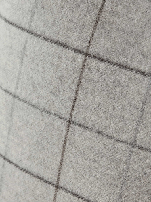 Luxury Merino Checked Cushion