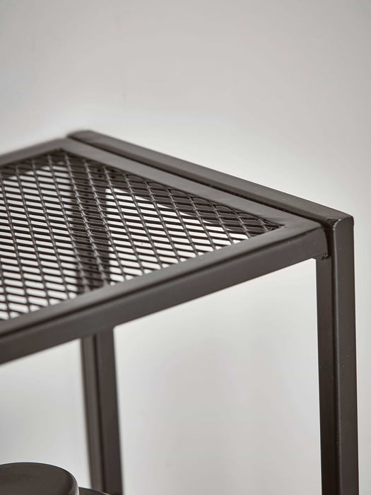 Iron Mesh Wall Shelf