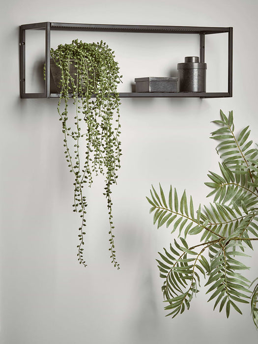 Iron Mesh Wall Shelf