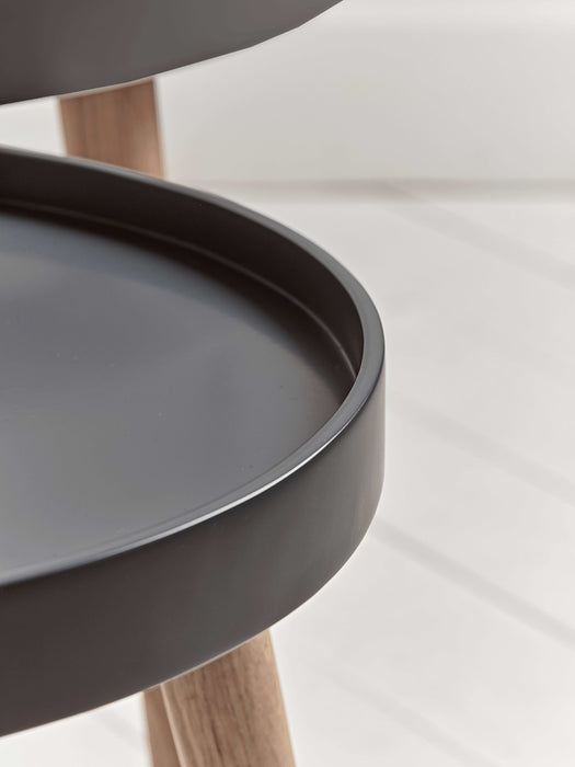 Large Mila Side Table - Charcoal