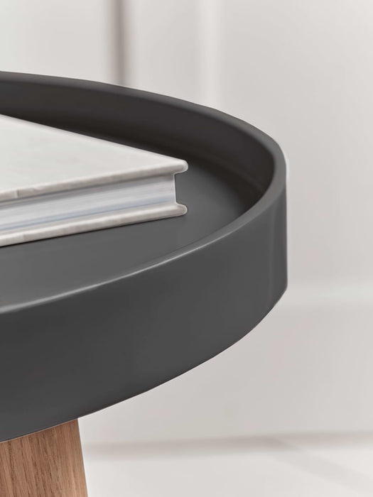 Large Mila Side Table - Charcoal