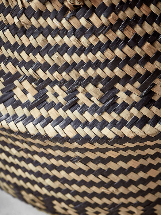 Monochrome Patterned Basket