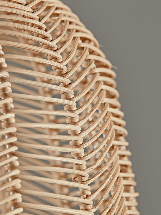 Natural Chevron Rattan Shade