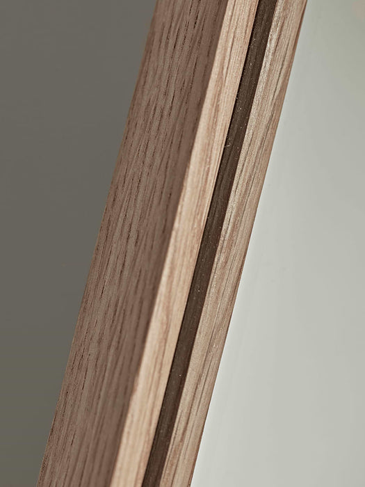Oak Full Length Standing Mirror