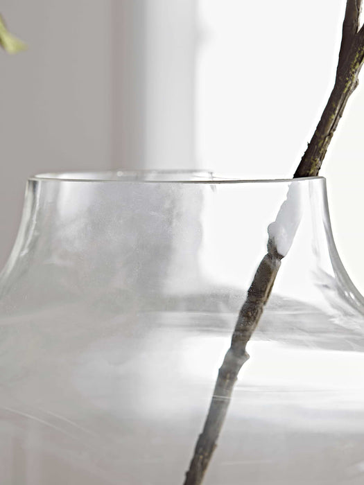 Elegant Oversized Glass Vase
