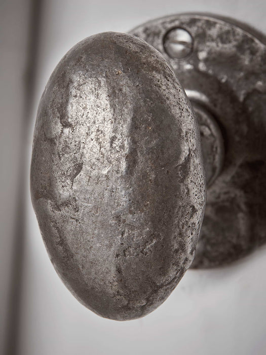 Oval Door Knob - Cast Iron