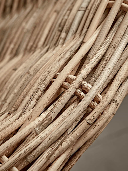 Round Rattan Papasan Chair