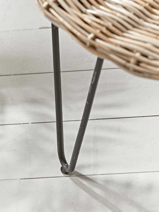 Round Rattan Cone Chair