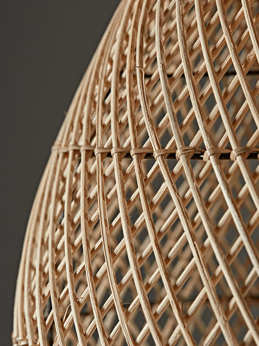 Rattan Teardrop Pendant
