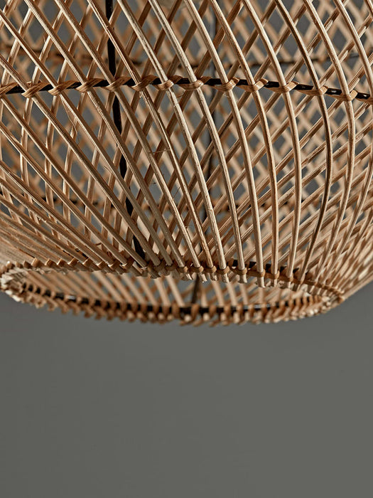 Rattan Teardrop Pendant