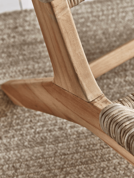 Lounge Chair - Round Rattan