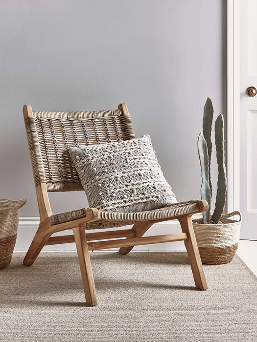 Lounge Chair - Round Rattan