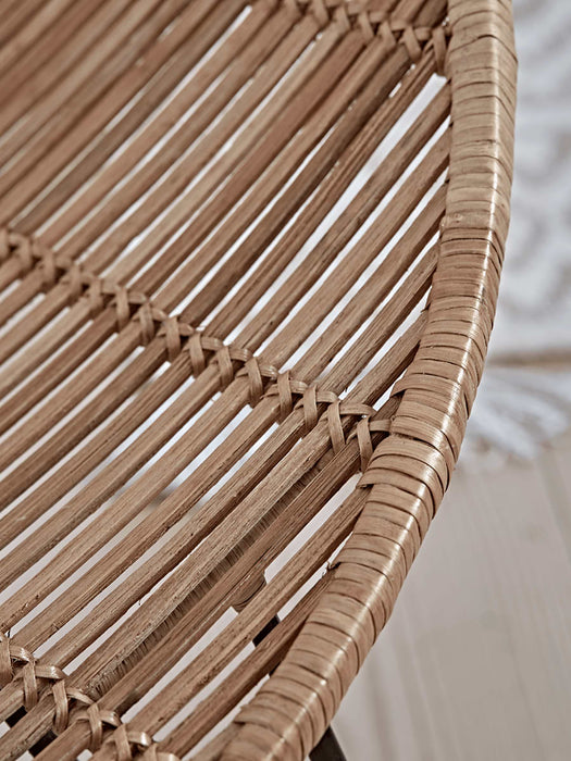 Flat Rattan Occasional Chair - Natural