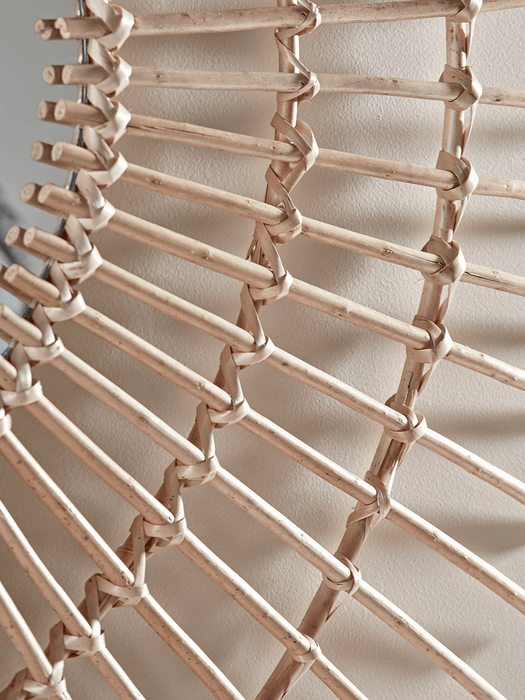 Rattan Sunburst Mirror