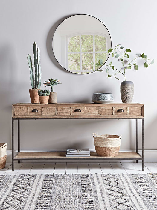 Oversized Frame Mirror - Black
