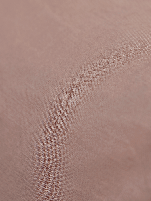 Washed Linen Rectangular Cushion - Vintage Rose
