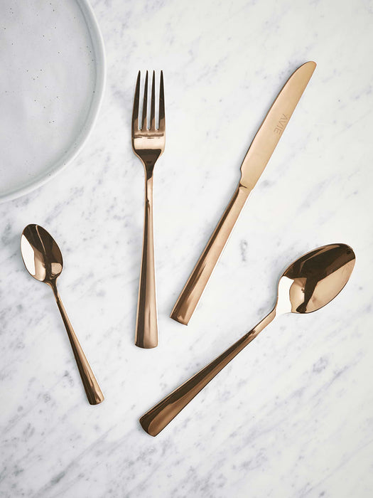 Rose Gold Cutlery Set