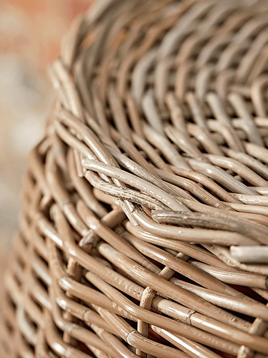 Round Rattan Rain Butt
