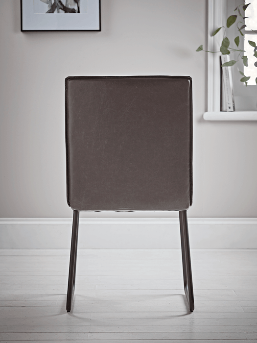 Slim Black Dining Chair