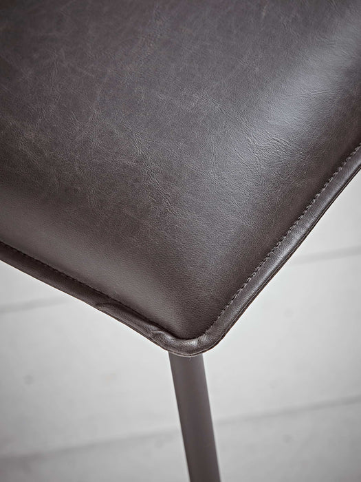 Slim Black Dining Chair
