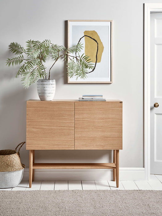 Slim Oak Sideboard