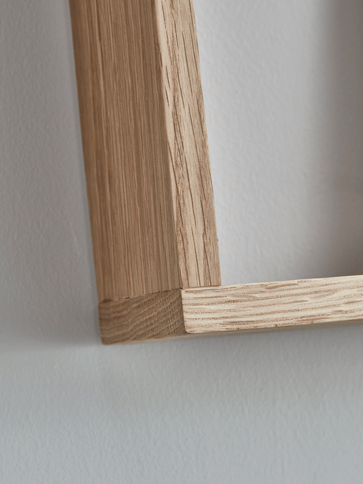 Oak Magazine Rack - Small