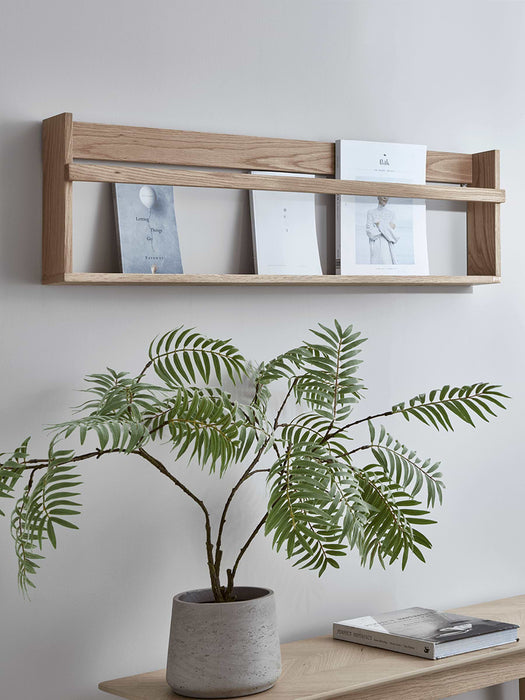 Oak Magazine Rack - Small