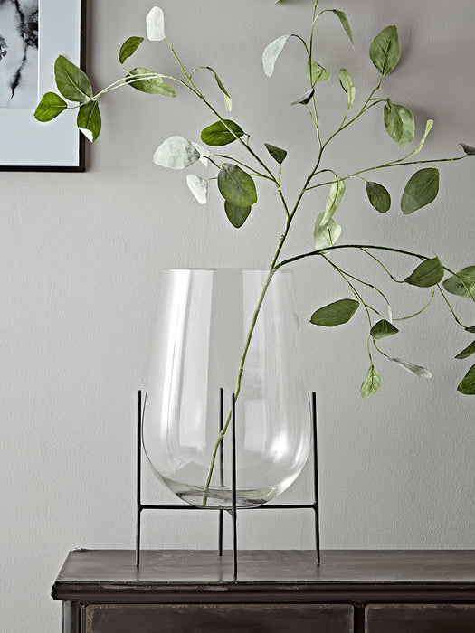 Standing Glass Vase