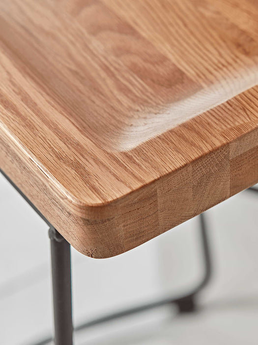 Oak Counter Stool