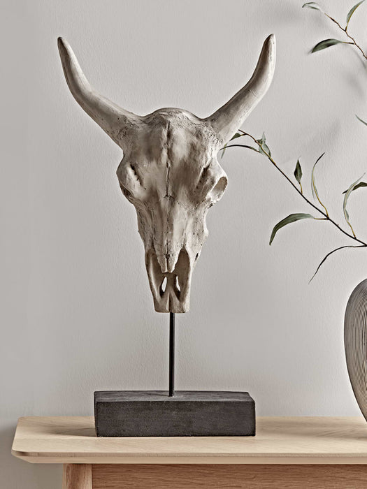 Standing Faux Skull