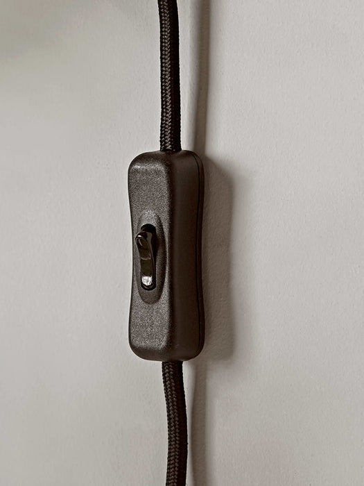 Swing Arm Wall Lamp - Black