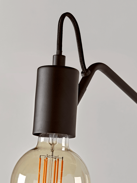 Swing Arm Wall Lamp - Black