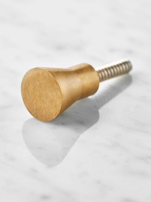 Tapered Hook - Raw Brass