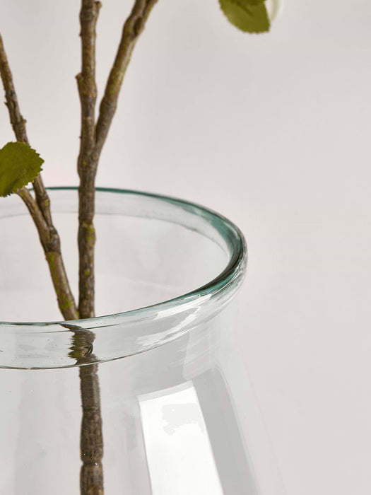 Recycled Glass Tapered Vase - Large