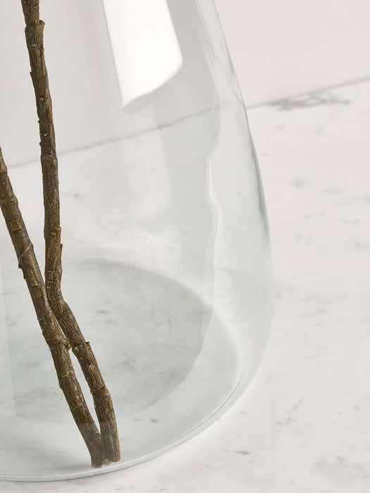 Recycled Glass Tapered Vase - Large