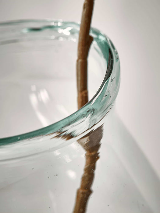 Recycled Glass Tapered Vase - Small